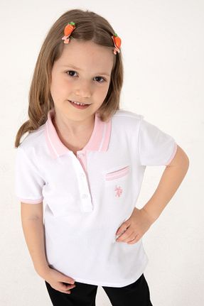 پولوشرت سفید بچه گانه پنبه ای U.S. Polo Assn. - کد 936479433