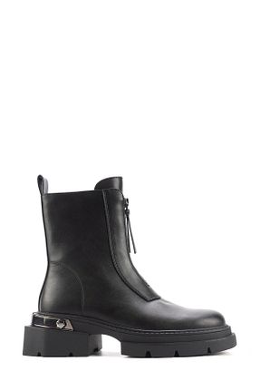 بوت / نیم بوت مشکی زنانه چرم مصنوعی Nine West - کد 858817526