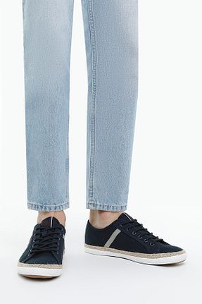 کفش اسنیکر سرمه ای مردانه بند دار U.S. Polo Assn. - کد 664936956