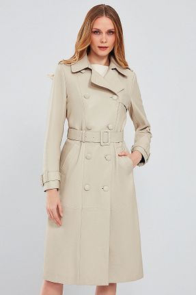 کت بژ زنانه رگولار Derimod - کد 378473335