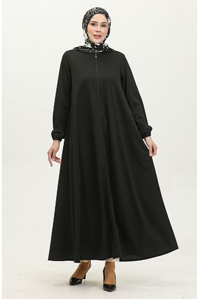 کلاه و ابایا مشکی زنانه بافتنی sefamerve - کد 845532188