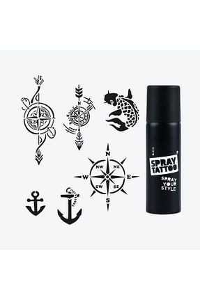 تتو موقت One Spray Tattoo - کد 758436839