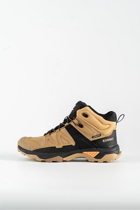 بوت / نیم بوت بژ مردانه چرم مصنوعی Combat Tactical - کد 889920480
