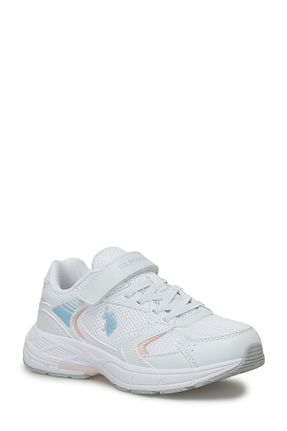 کفش دو و میدانی و تمرینی سفید بچه گانه U.S. Polo Assn. - کد 826153017