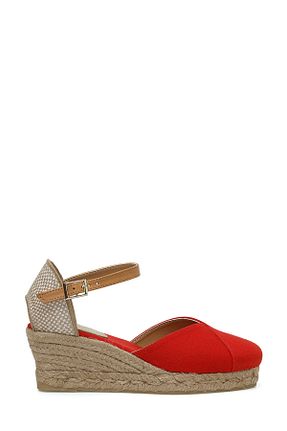 کفش اسپادریل قرمز زنانه پارچه ای Nine West - کد 794483768