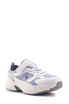 کفش اسنیکر آبی زنانه بند دار U.S. Polo Assn. - کد 831521527