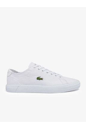 کفش اسنیکر مشکی مردانه بند دار Lacoste - کد 917226725