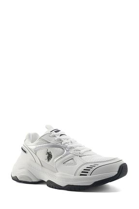 کفش دو و میدانی و تمرینی سفید زنانه U.S. Polo Assn. - کد 894018177