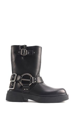 چکمه مشکی زنانه چرم مصنوعی Nine West - کد 869125996