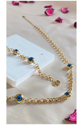 ست استیل طلائی زنانه 2 تایی Inure Jewelry - کد 759110226