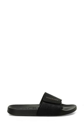 دمپائی مشکی مردانه پاشنه تخت Dockers - کد 898281702
