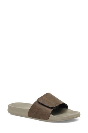دمپائی بژ مردانه پاشنه تخت Dockers - کد 898281809