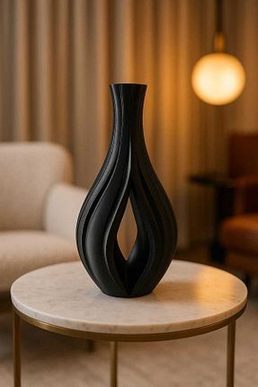 گلدان مشکی پلاستیک Home - کد 930025112