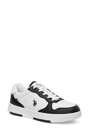 کفش اسنیکر سفید مردانه بند دار U.S. Polo Assn. - کد 922906209