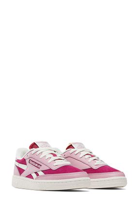 کفش اسنیکر زرشکی زنانه بند دار Reebok - کد 926535885