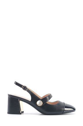 کفش پاشنه بلند کلاسیک مشکی زنانه چرم مصنوعی Nine West - کد 899657861