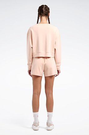شلوارک و برمودا صورتی زنانه رگولار Reebok - کد 917779451