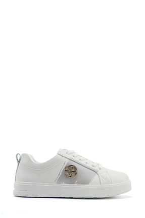 کفش اسنیکر سفید زنانه بند دار Nine West - کد 899657969