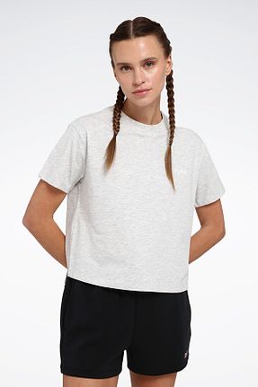تیشرت طوسی زنانه رگولار Reebok - کد 917779479