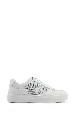کفش اسنیکر سفید زنانه بند دار Nine West - کد 899657981