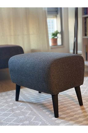 پوف و نیمکت طوسی Keten Lütfiye Gündoğan - کد 660624384