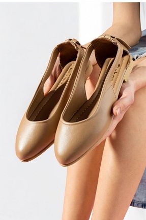 بابت بژ زنانه پارچه ای LANDSHOES - کد 930570013
