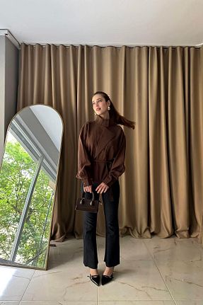شلوار سرمه ای زنانه پنبه ای lizge giyim - کد 930056777