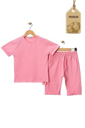 ست بالاتنه و پائین تنه رنگی زنانه پنبه ای MK Mukko Kids - کد 927184258