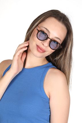 عینک آفتابی آبی زنانه 48 Ticarto - کد 939067288