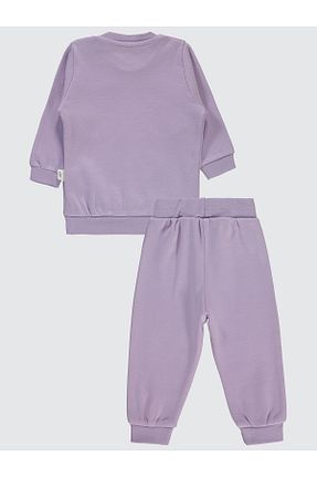ست نوزادی بنفش بچه گانه پنبه ای Civil Baby - کد 739234481