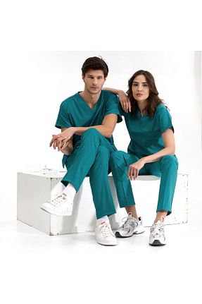 لباس ایمنی کار سبز ÇİZGİ MEDİKAL - کد 928116366