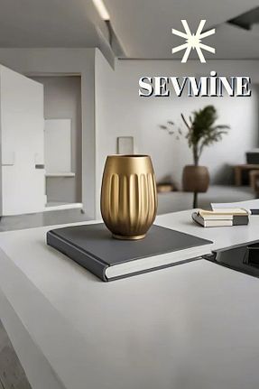 گلدان زرد سرامیک SEVMİNE - کد 903532153