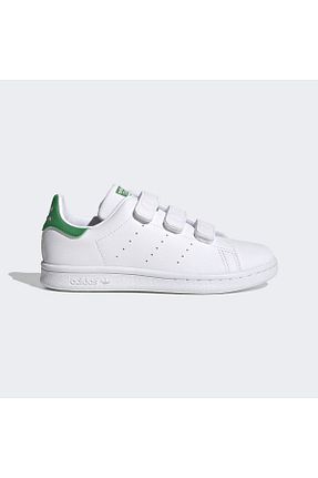 کفش اسنیکر سفید بچه گانه چسبی adidas - کد 794301823