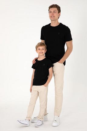 تیشرت مشکی بچه گانه رگولار U.S. Polo Assn. - کد 852461155