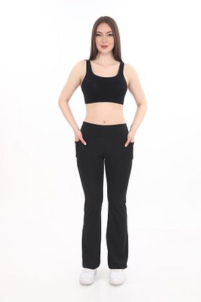ساق شلواری مشکی زنانه بافتنی Sh Mağazacılık - کد 930006774