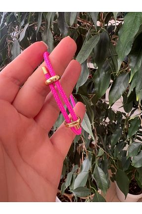 دستبند استیل (فولاد) رنگی زنانه استیل (فولاد) Neesh - کد 934226880