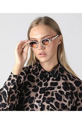 عینک آفتابی سفید زنانه پلاریزه Byc polo - کد 839638654