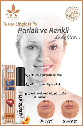 براق کننده لب نارنجی Tuana Kozmetik - کد 814115915
