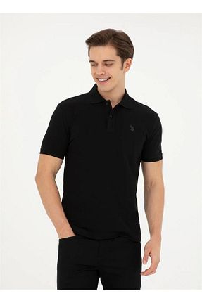 تیشرت مشکی مردانه اسلیم فیت U.S. Polo Assn. - کد 827951143