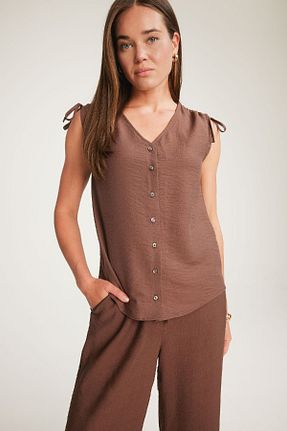 بلوز رنگی زنانه ساده Defacto - کد 941388996
