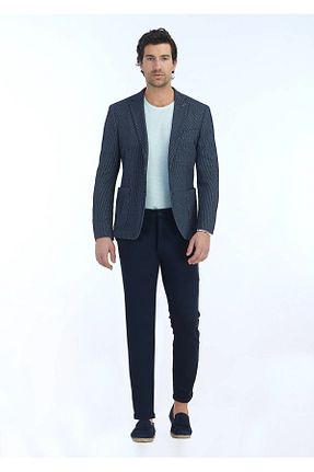 کت بلیزر سرمه ای مردانه اسلیم فیت Ramsey - کد 647177870