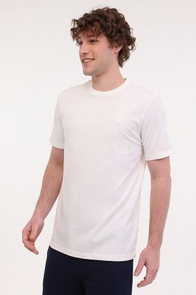 تیشرت سفید مردانه رگولار Lumberjack - کد 899555562