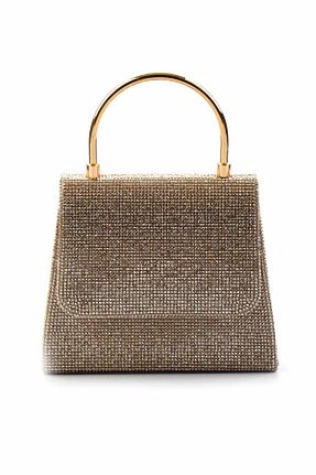 کیف مجلسی نارنجی زنانه پارچه ای Bambi - کد 839272709