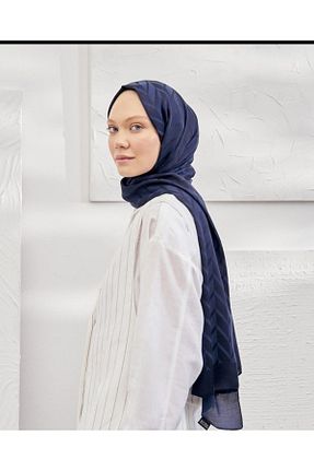 شال سرمه ای زنانه پلی استر ARMANDA - کد 771530904