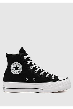 کفش اسنیکر مشکی زنانه بند دار Converse - کد 137919735