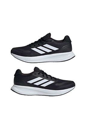کفش اسنیکر فیروزه ای مردانه بند دار adidas - کد 828498443