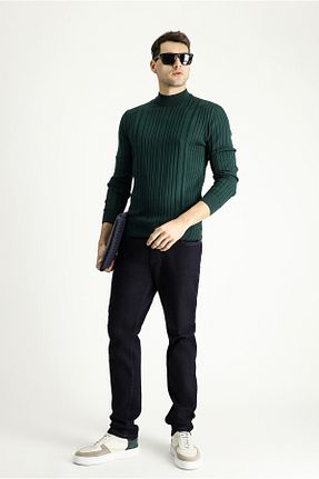 پلیور آبی مردانه ساده Kiğılı - کد 810034359