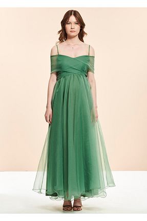 لباس بارداری سبز زنانه بافتنی Genel Markalar - کد 313404259