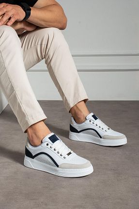 کفش اسنیکر رنگی مردانه بند دار L.A Polo - کد 943853351