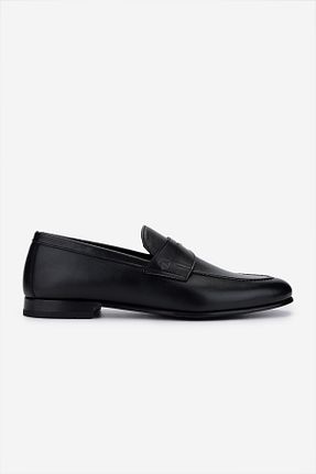 کفش کلاسیک مشکی مردانه چرم خالص Valmenti - کد 942499802